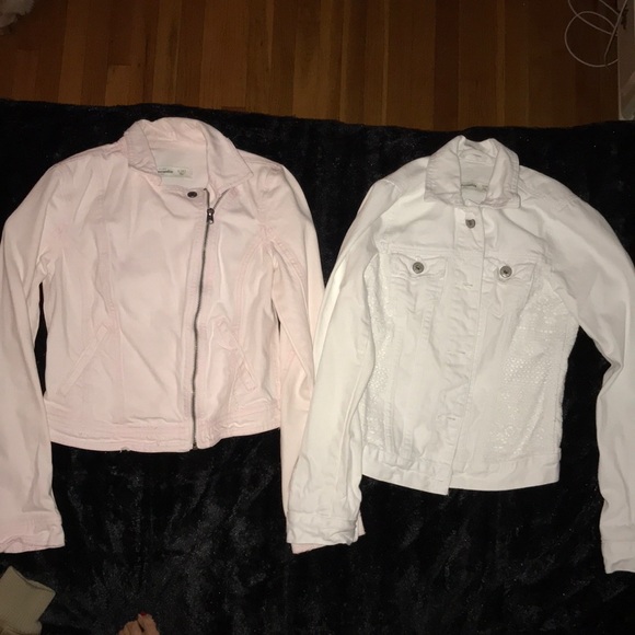 abercrombie kids Other - bundle of two abercrombie kids jean jackets